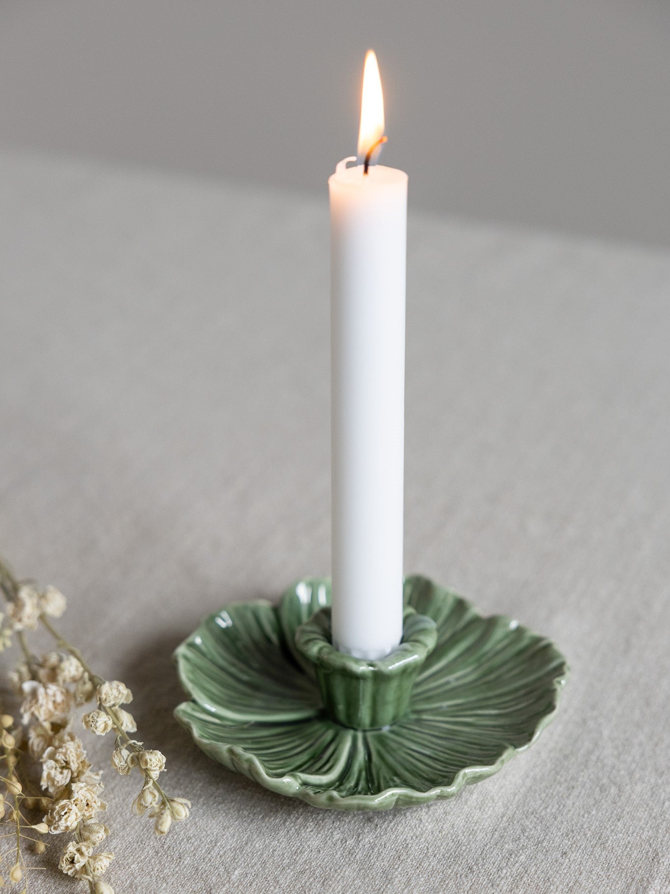 Botanik Liten Ljusstake, Grön