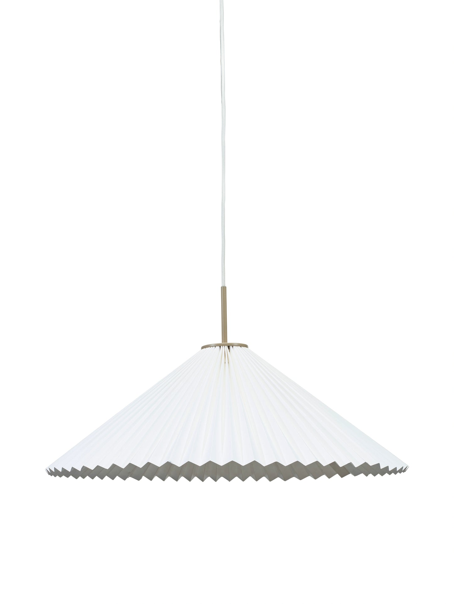 Dora Taklampa med Veckad Skärm, 60cm
