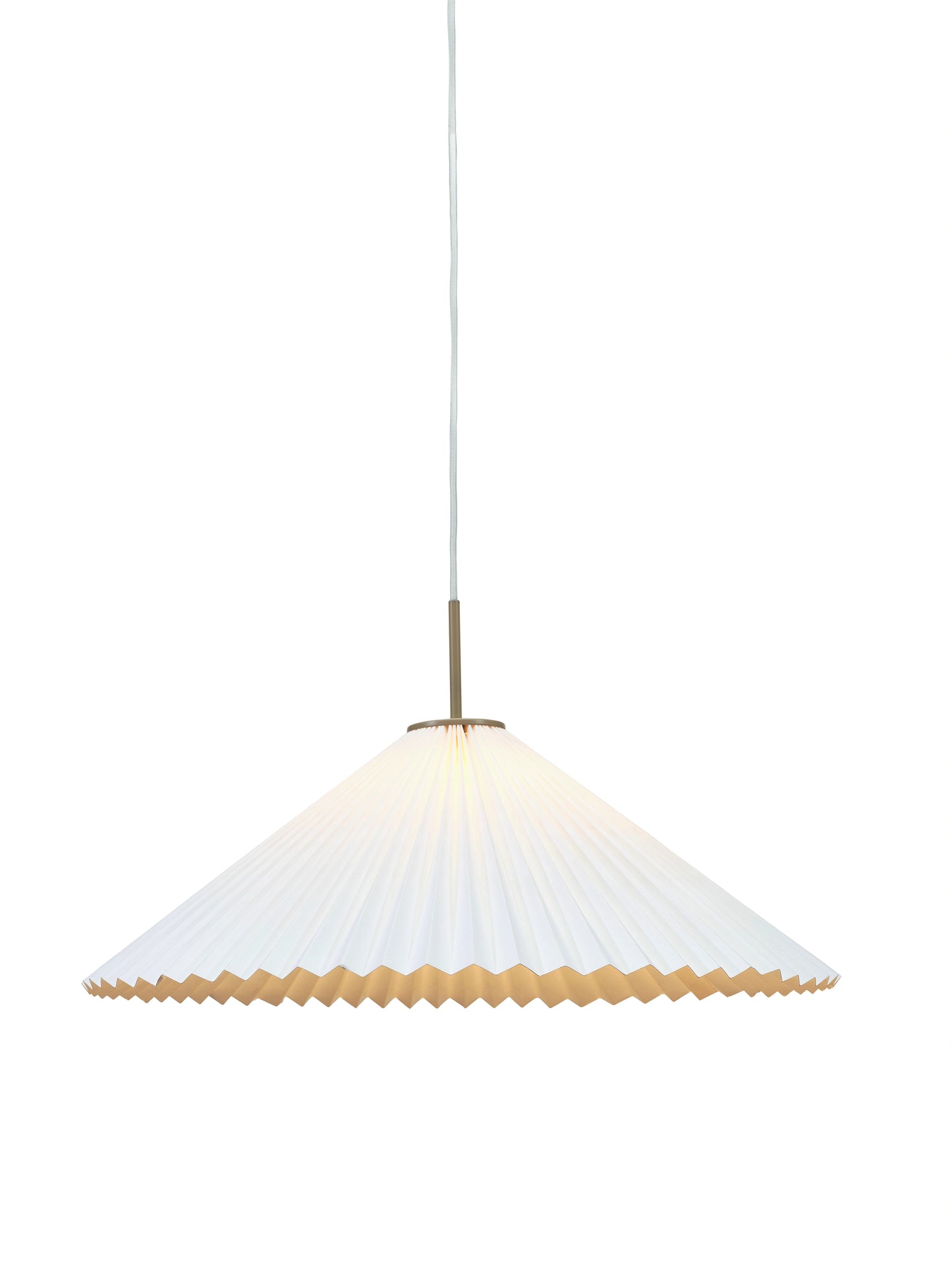 Dora Taklampa med Veckad Skärm, 60cm