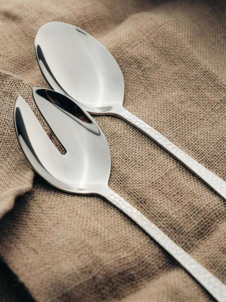 Frost Salladsbestick, Silver