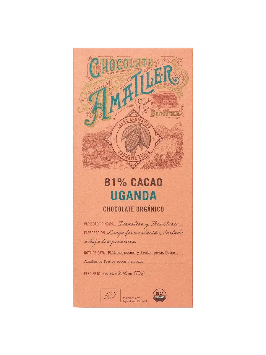 Uganda 81% Mörk Choklad 70g