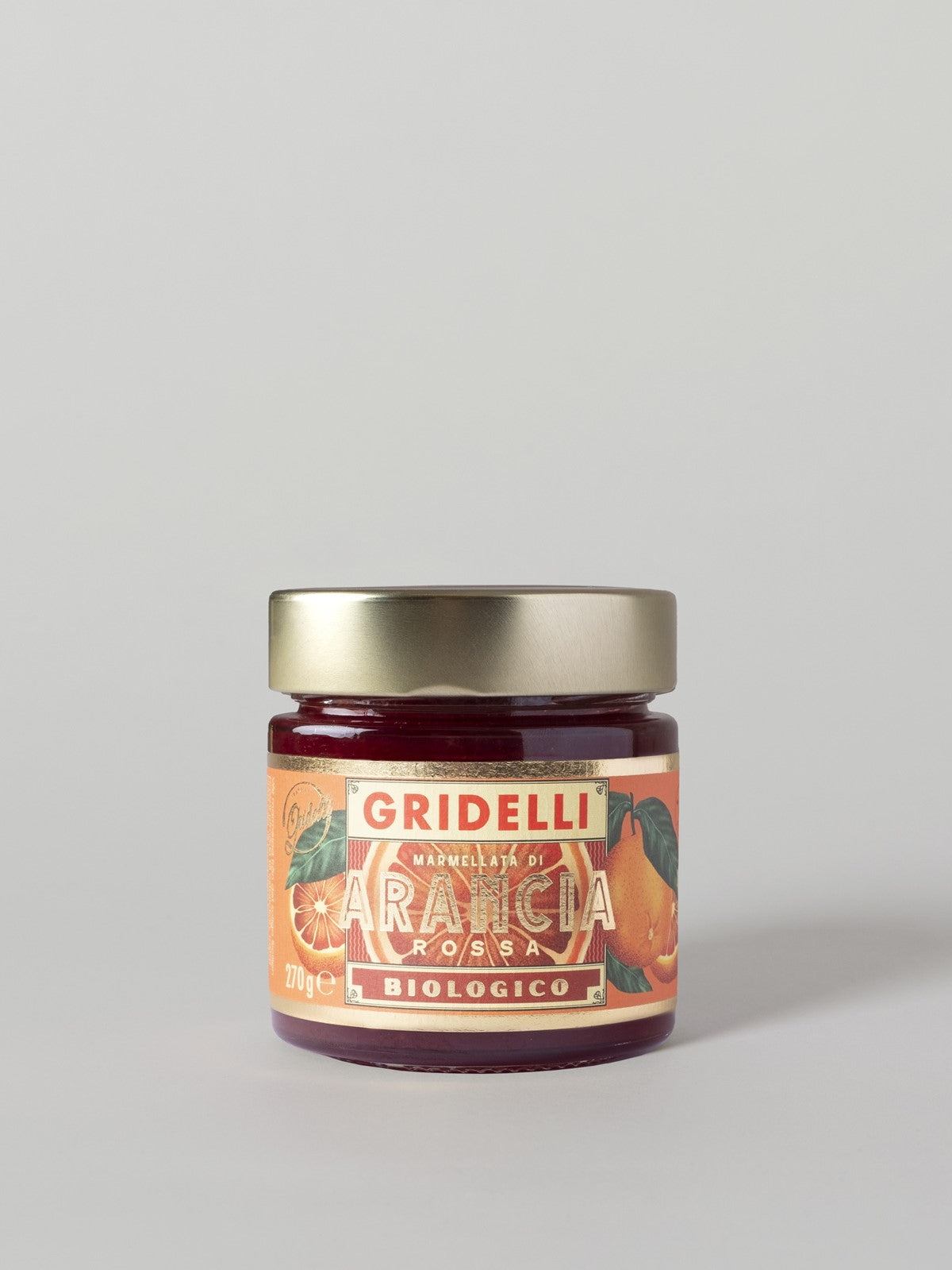 Gridelli Marmellata Di Arancia Rossa, EKO, 270g