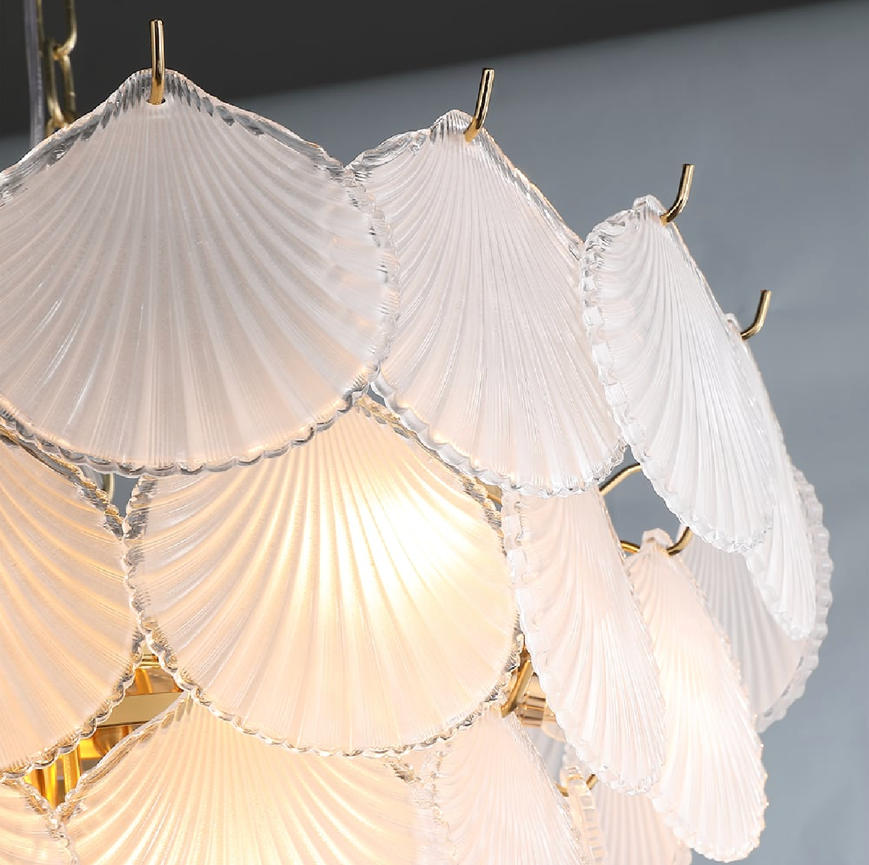 Shell Chandelier, 60 cm