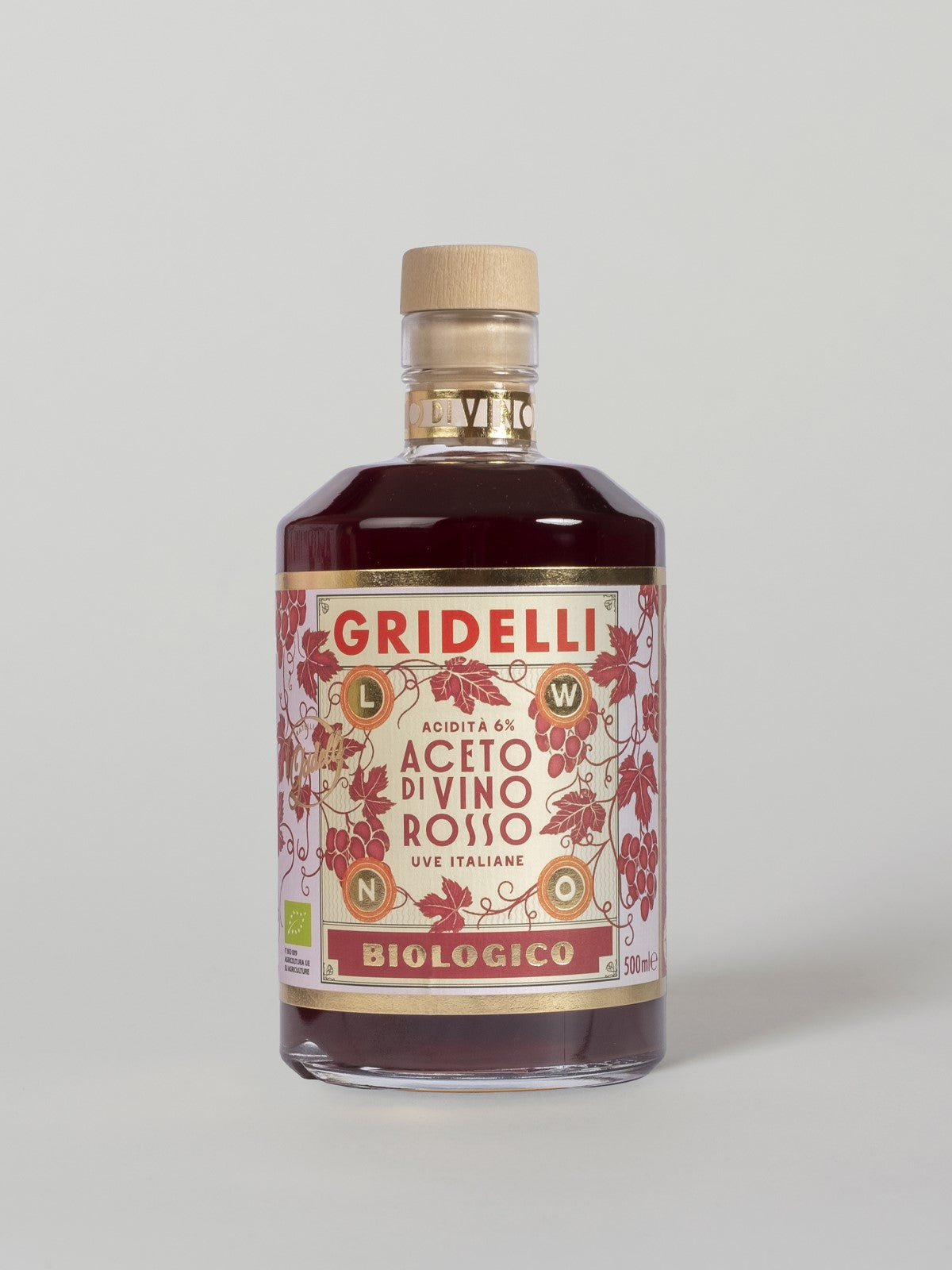 Gridelli Aceto Di Vino Rosso EKO