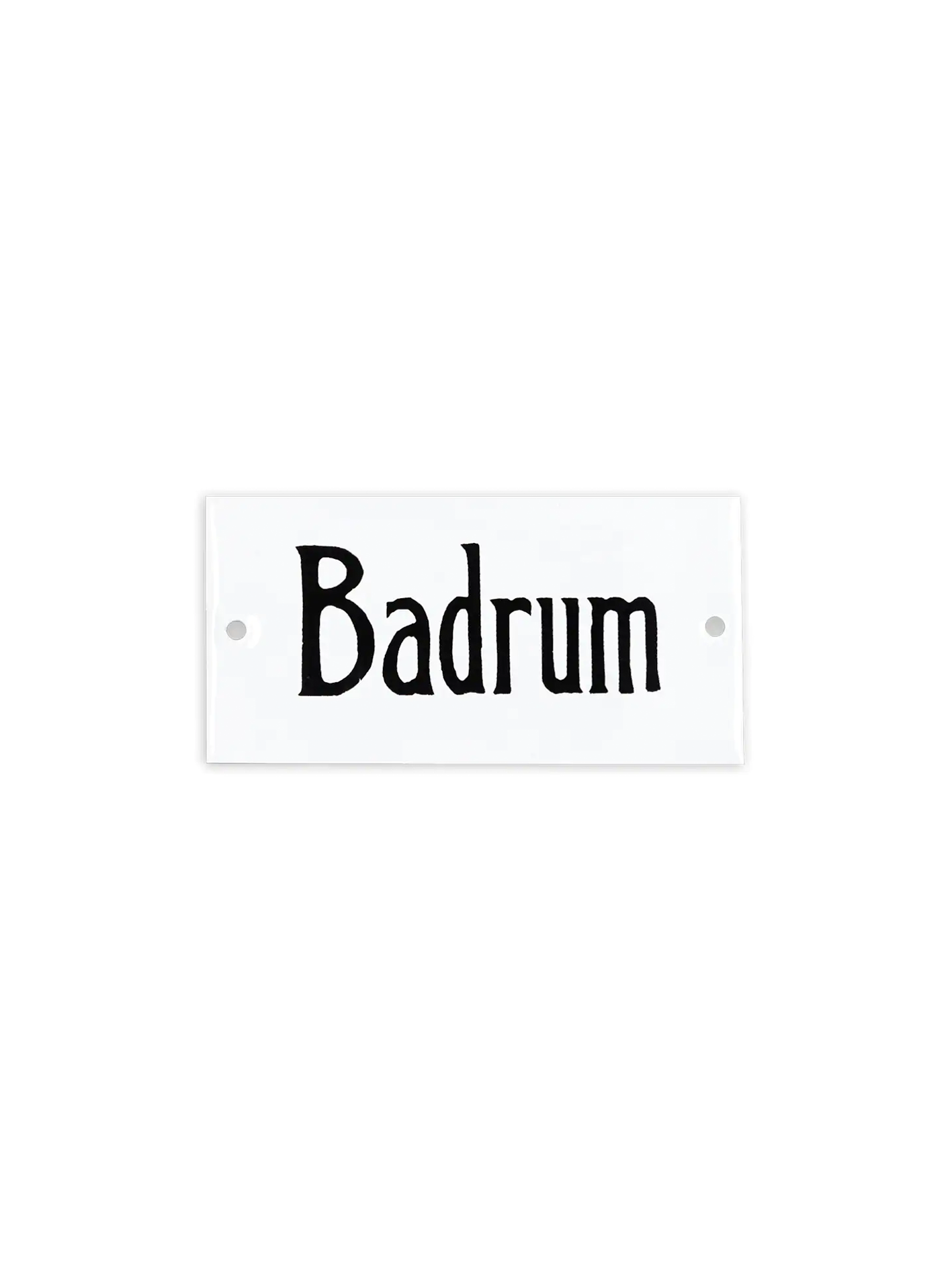 Skylt, Badrum