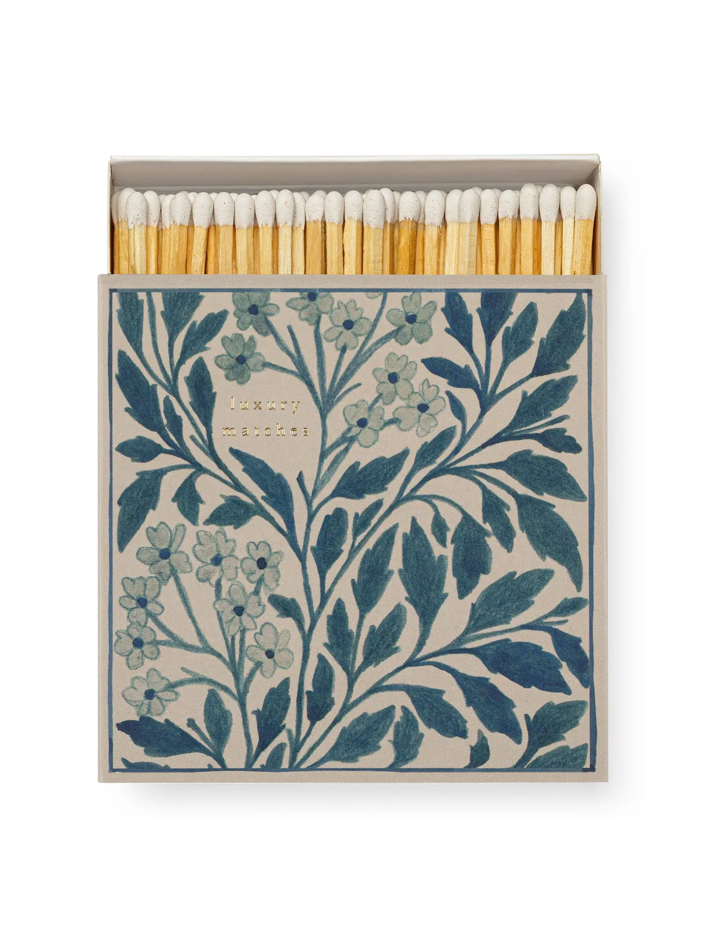 Tändsticksask Blue Floral