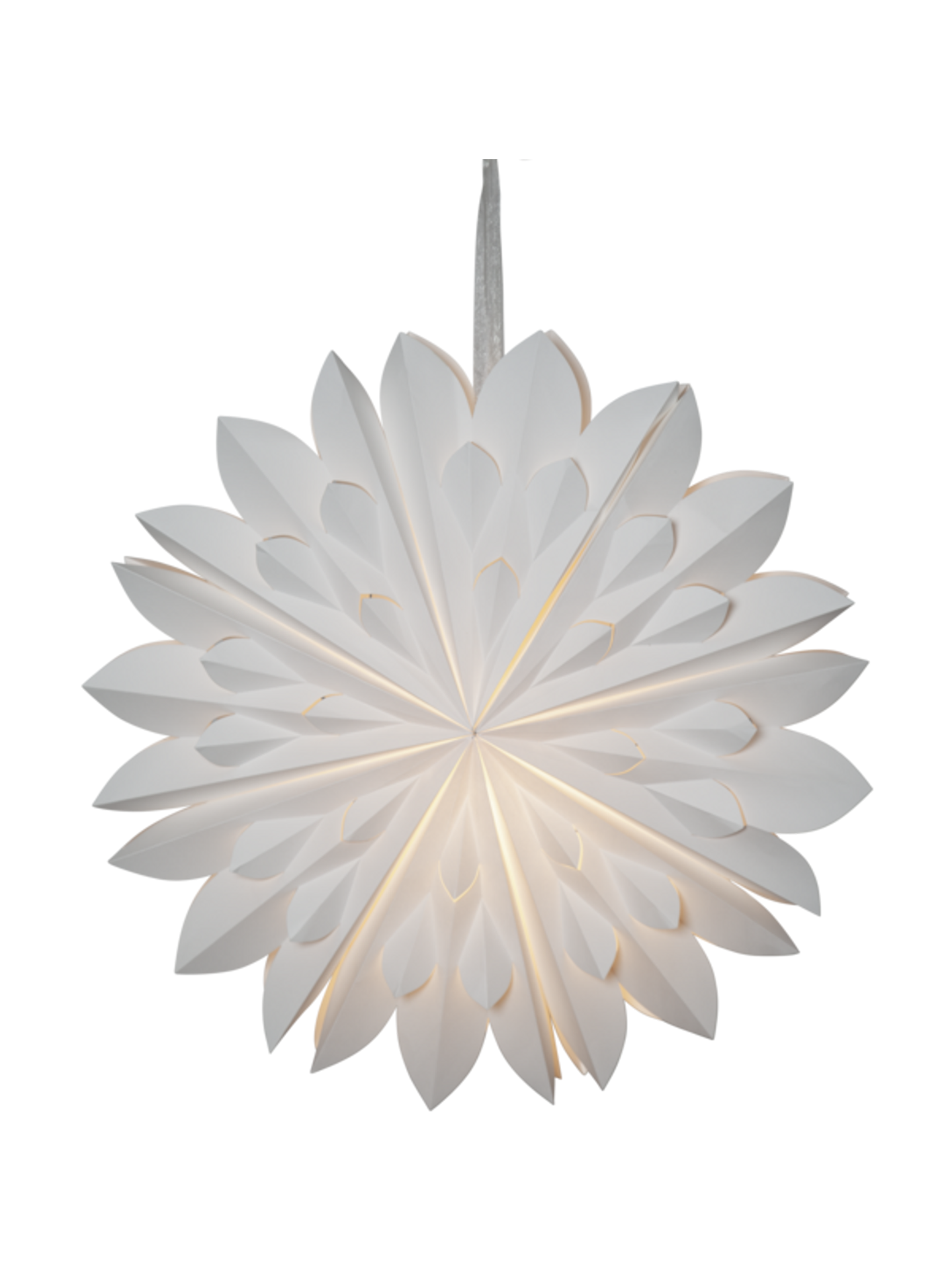 Adventsstjärna Clip 60, Vit