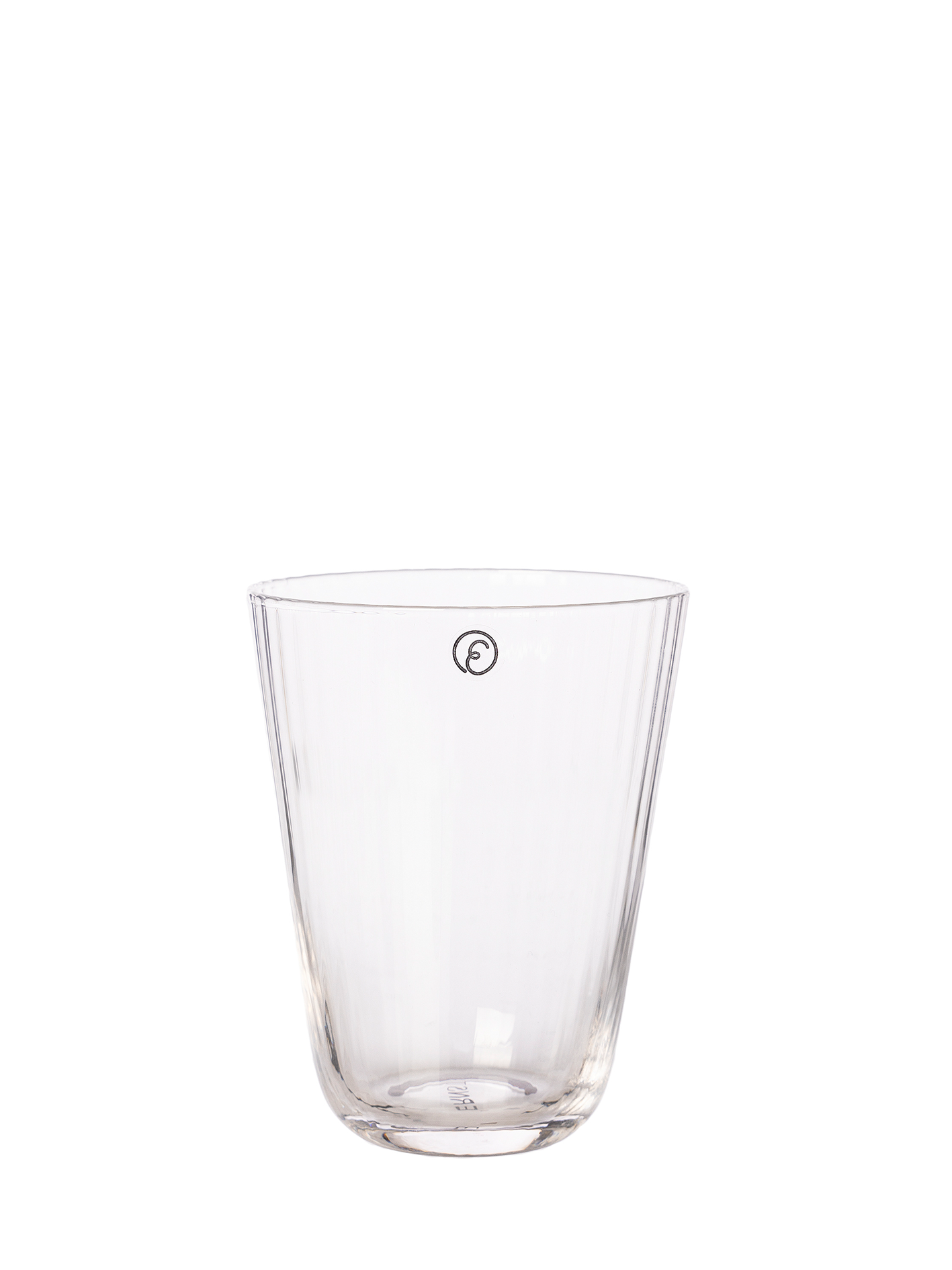 ERNST Dricksglas, Räfflat Glas, 30cl