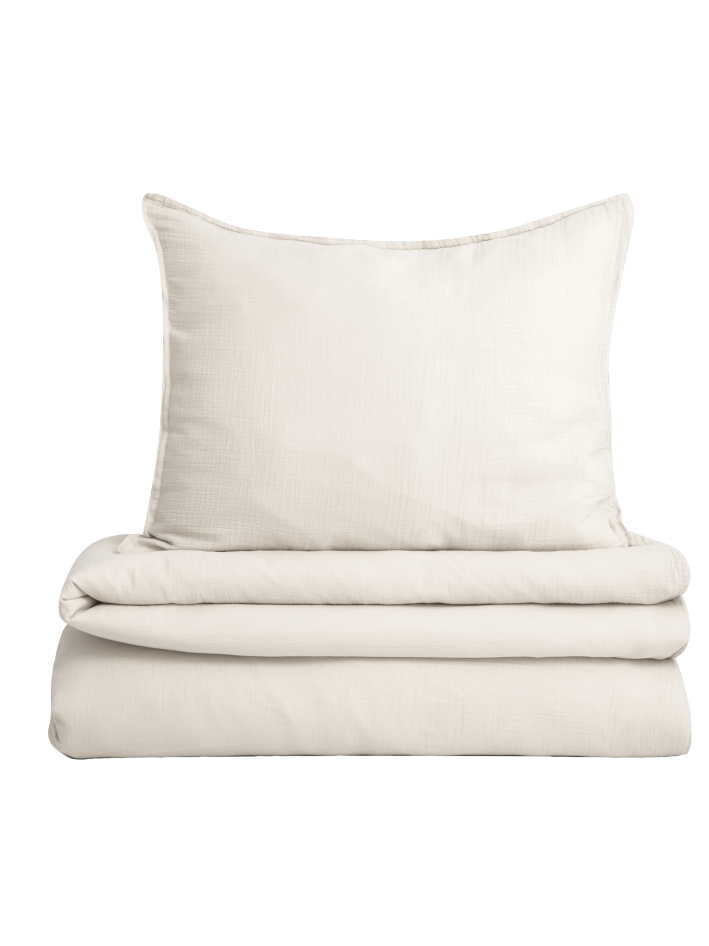 Muslin Bäddset, Eggshell