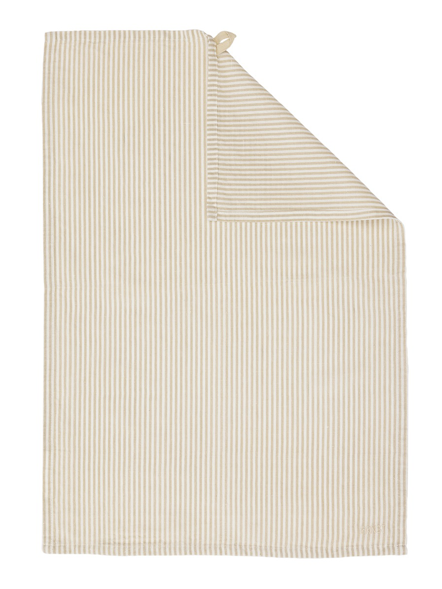 ERNST Kökshandduk, Beige Rand
