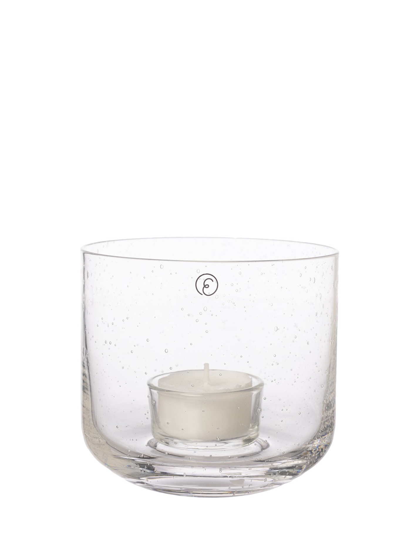 ERNST Ljuslykta, Bubbligt Glas, Mellan