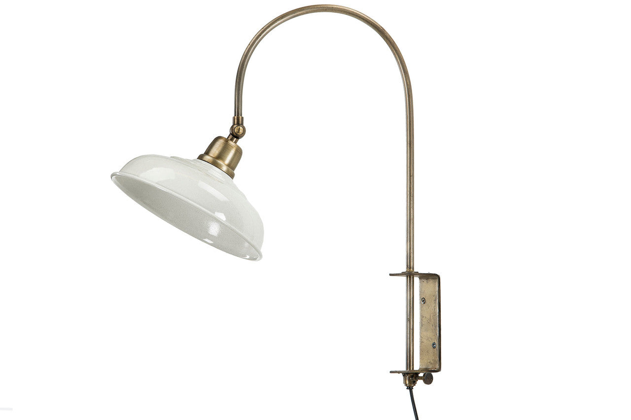 Vägglampa Noa, Vit