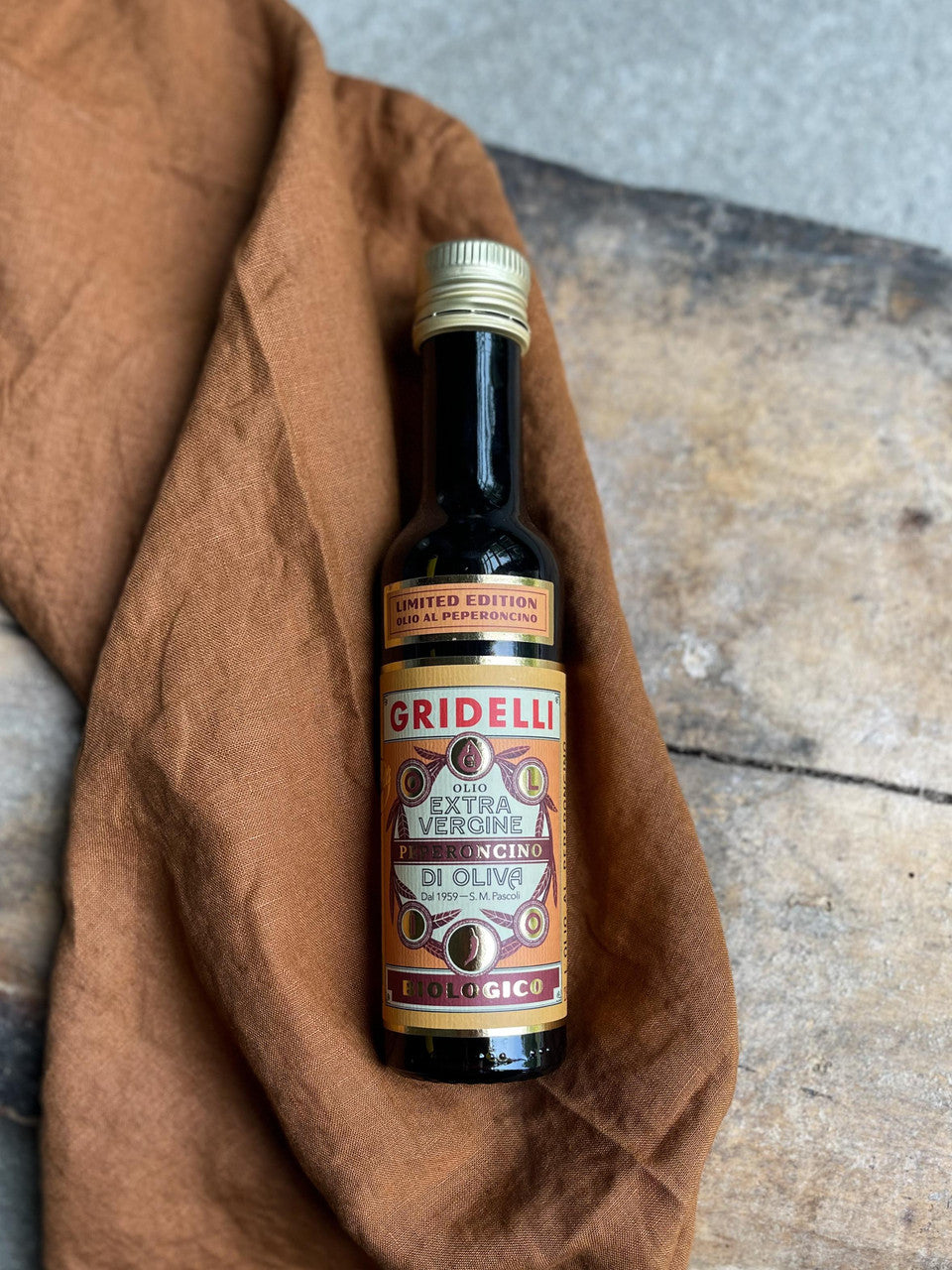 Gridelli Olivolja Peperoncini EKO, 250 ml