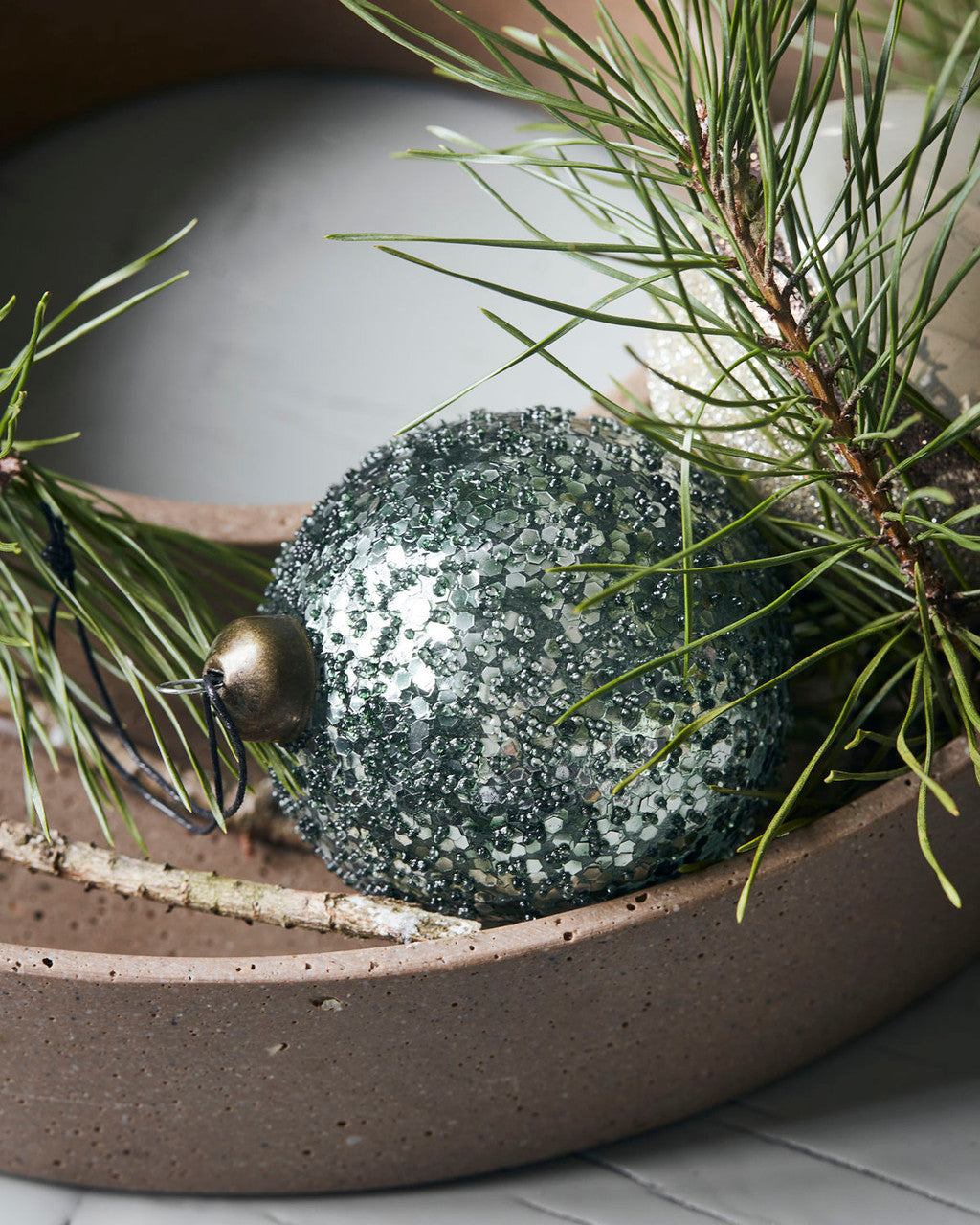 Chosen Julgranskula 8 cm, Grön