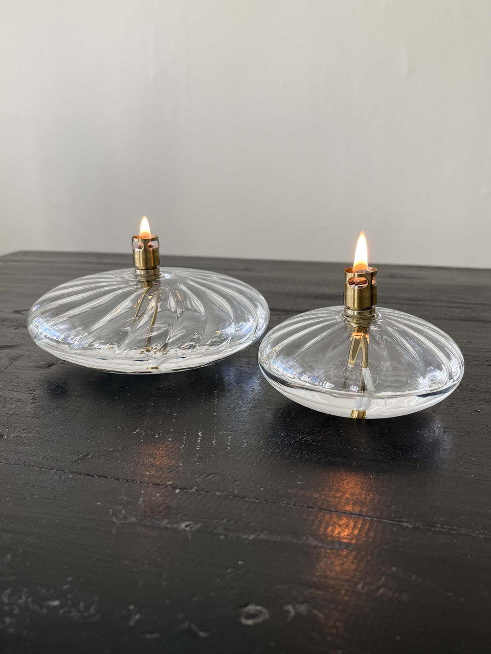 Oljelampa Disk, Elegant, M