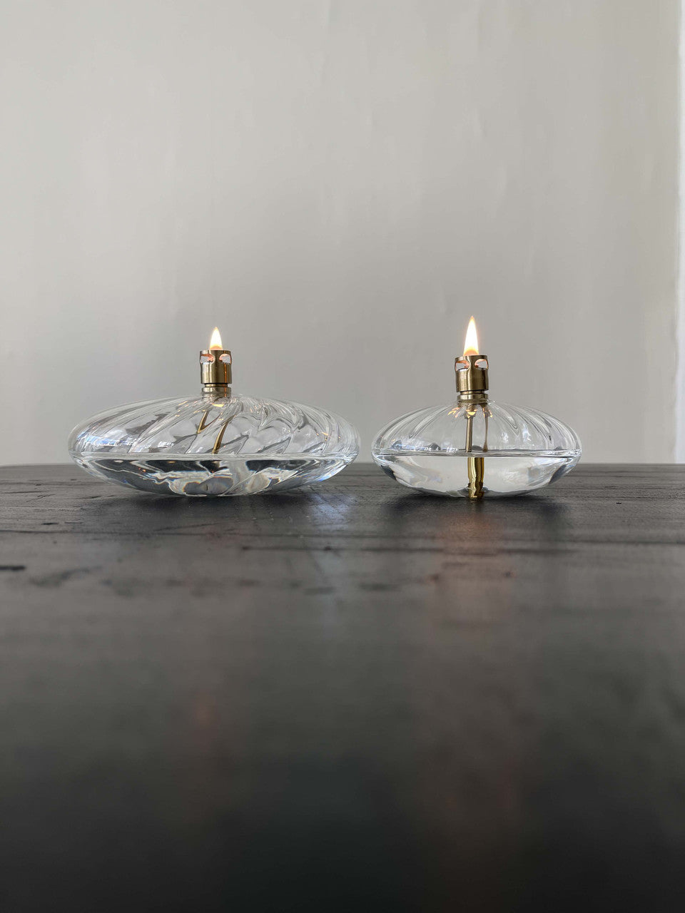 Oljelampa Disk, Elegant, M