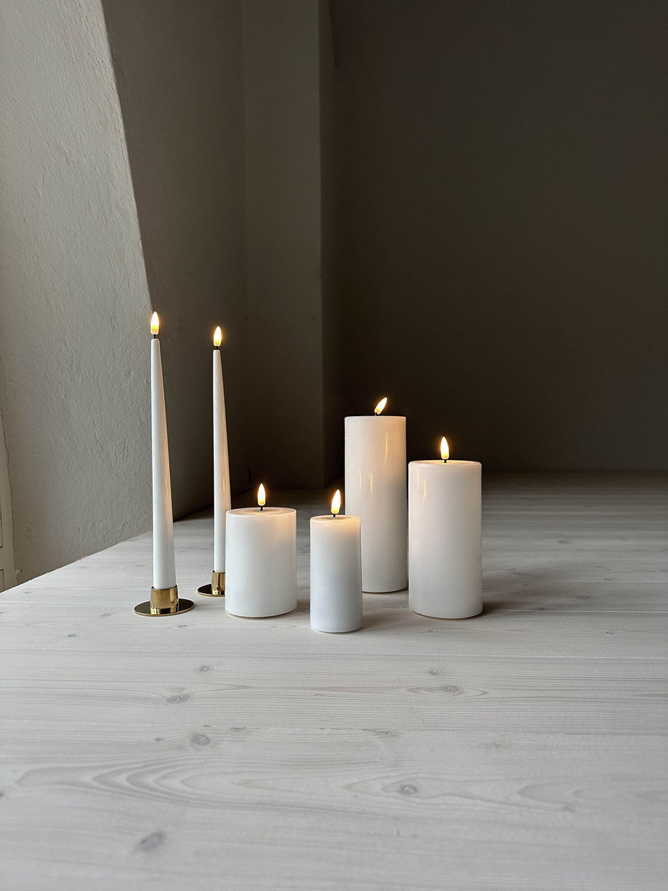 Real Flame Blockljus 7,5x20 cm