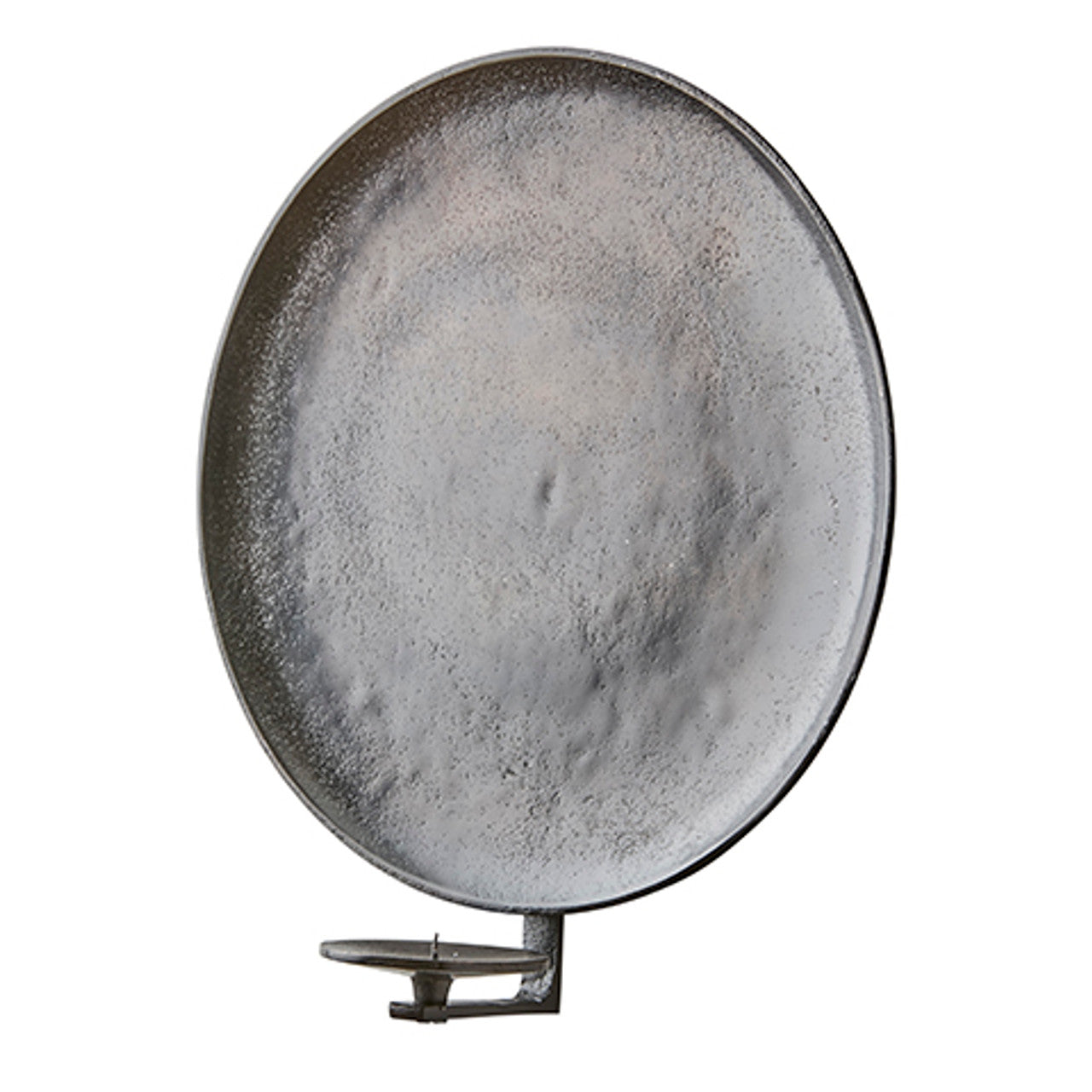 Väggljusstake Rund Svart