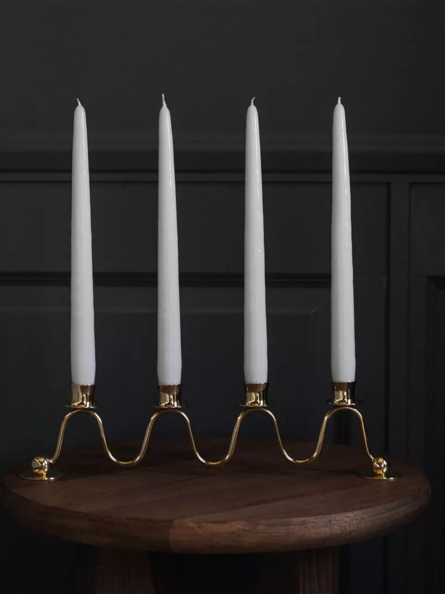 Ljusstake Lignano Sabbiadoro 4, Mässing