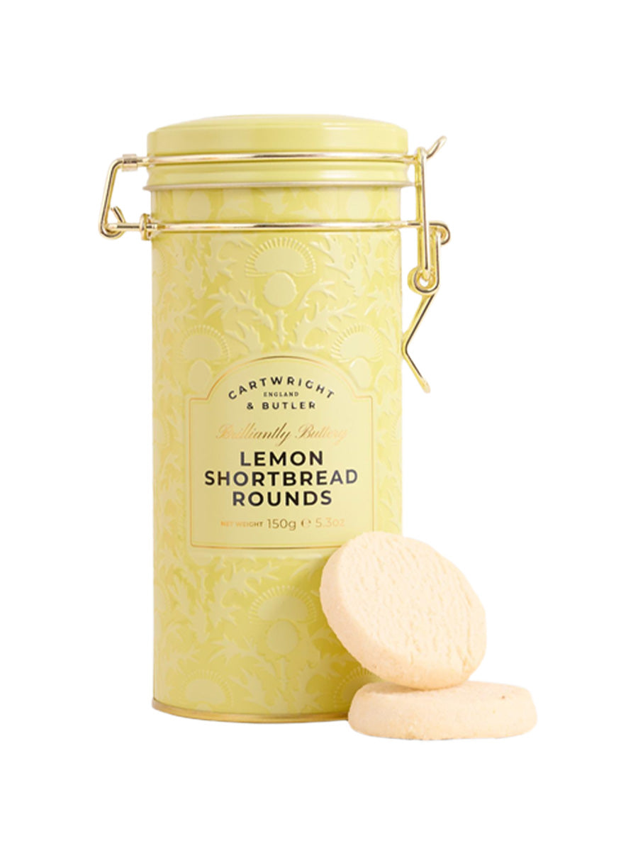 Plåtburk Lemon Shortbread Rounds 150g