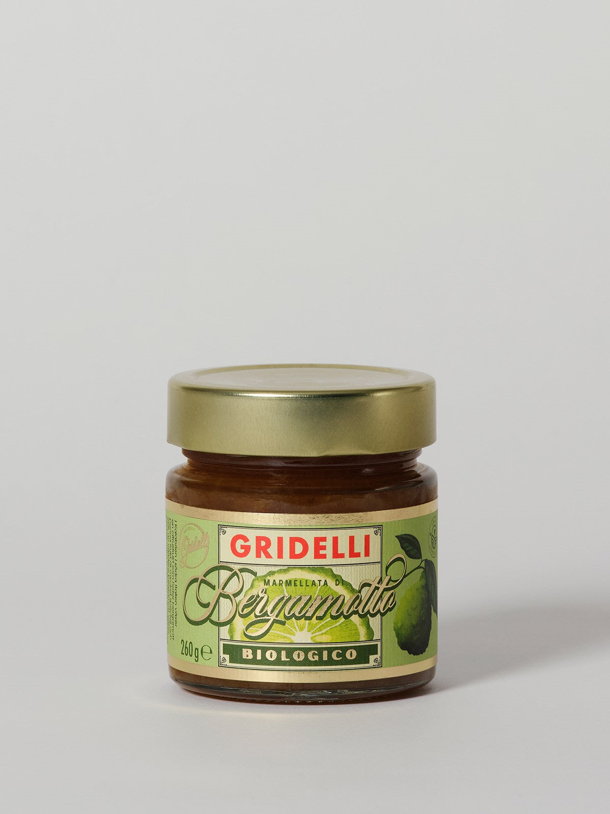 Gridelli Marmelad Bergamotte EKO, 260 g