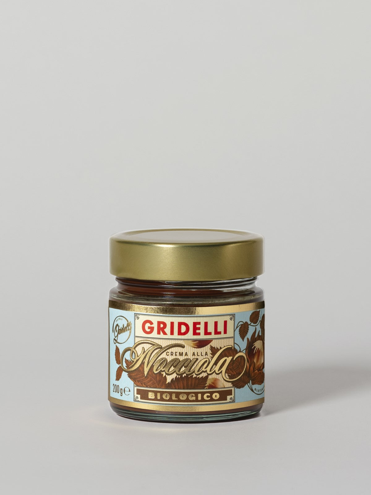 Gridelli Hasselnötscreme, 200g
