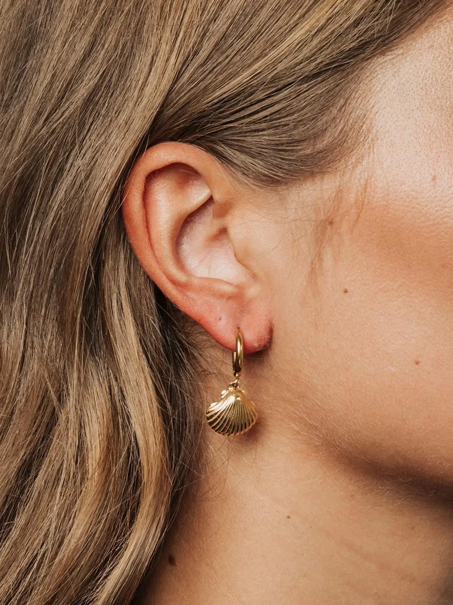 Shell Hoops Örhängen