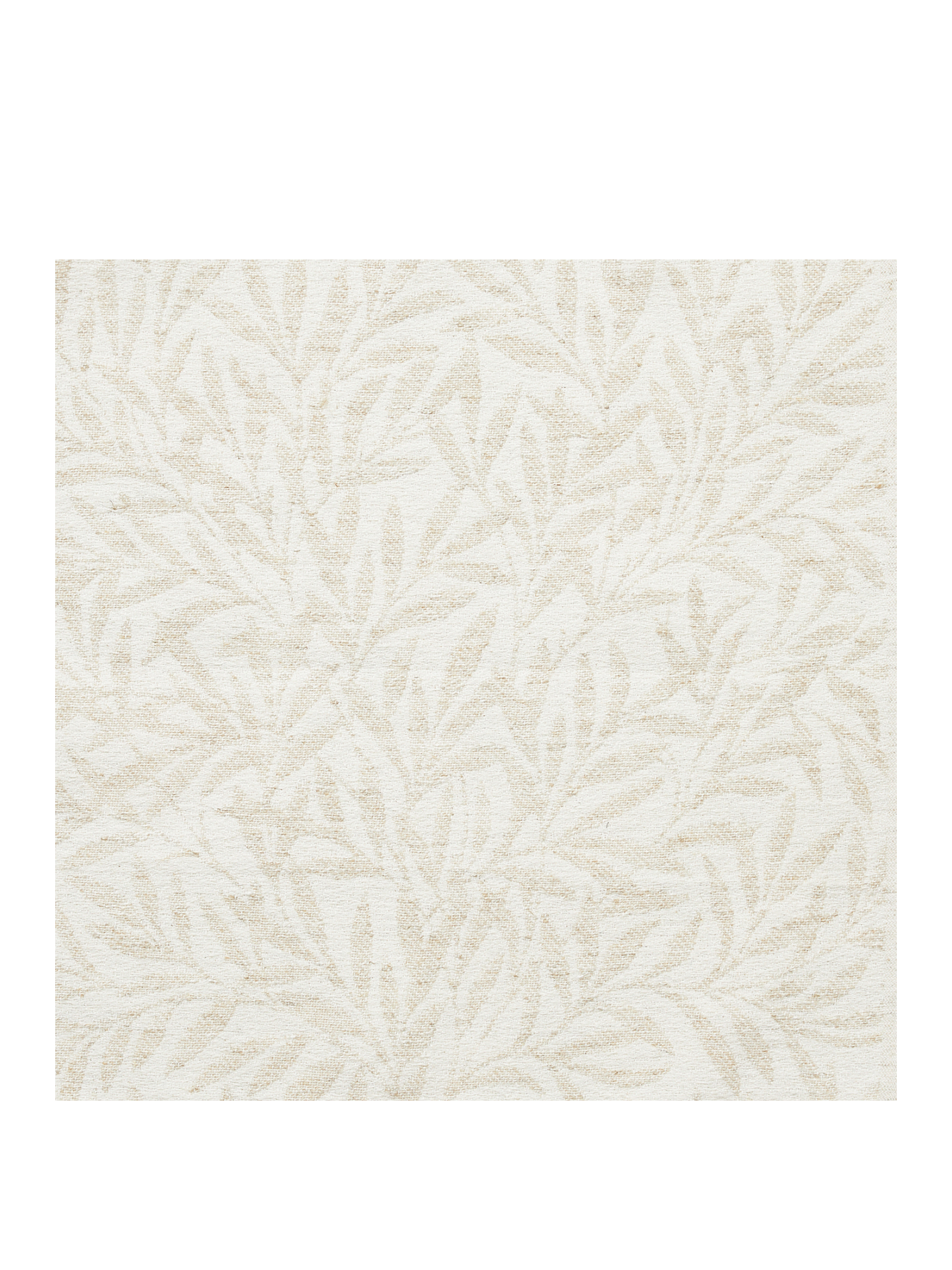 Ramas Jacquard Kuddfodral, Ljusbeige/Offwhite, 50x50 cm