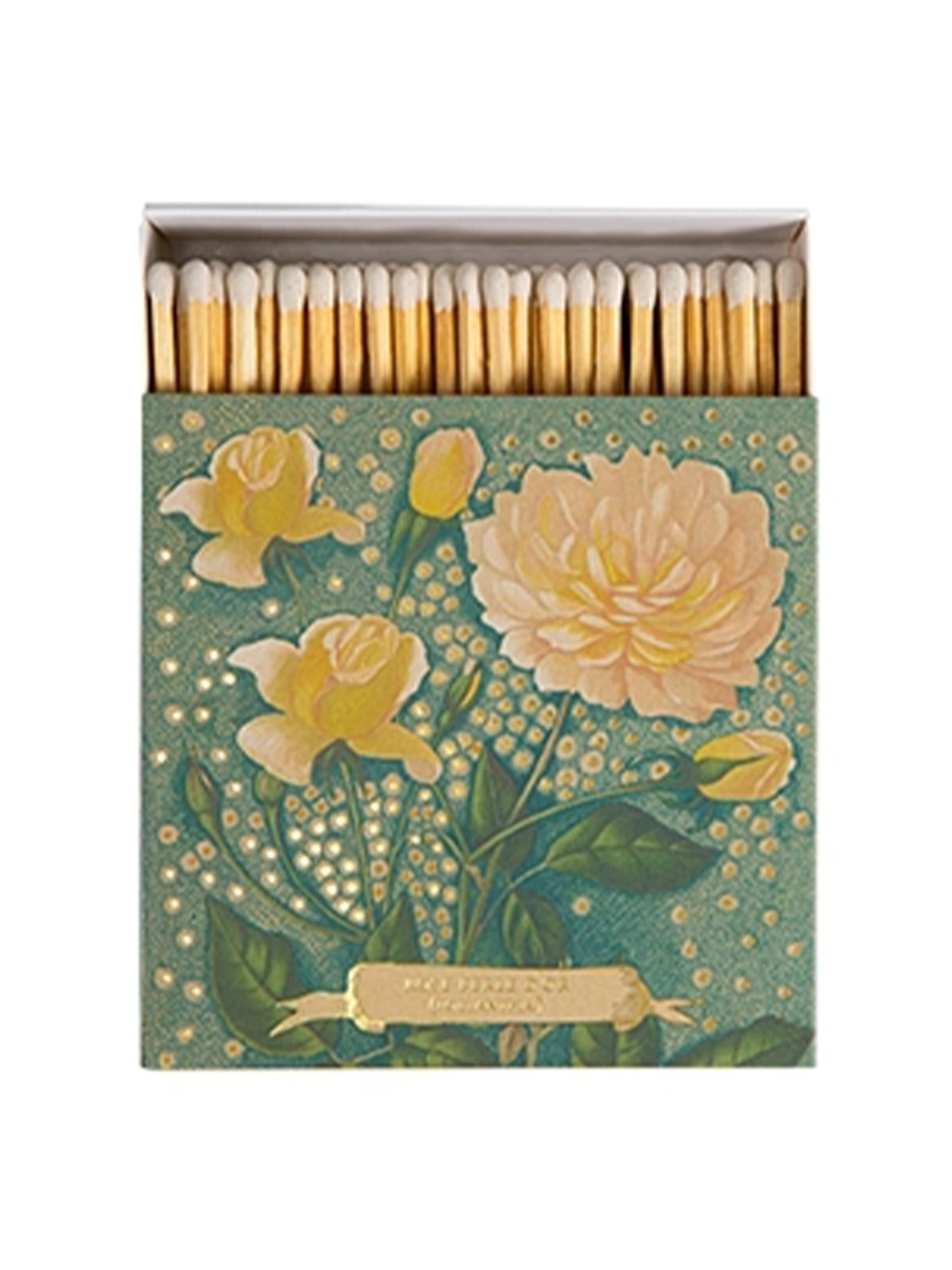 Tändsticksask Ros Perle dór