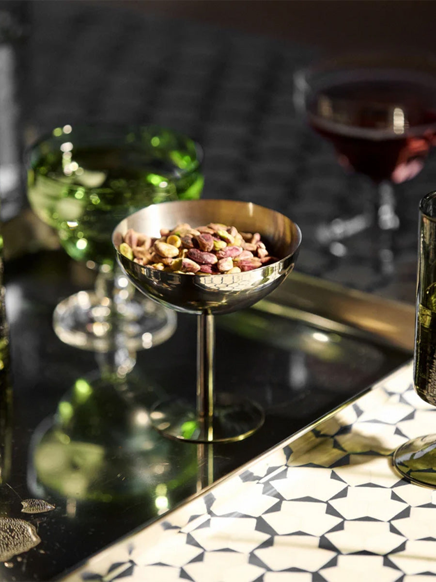 Lucida Dessertglas, Rostfritt Stål