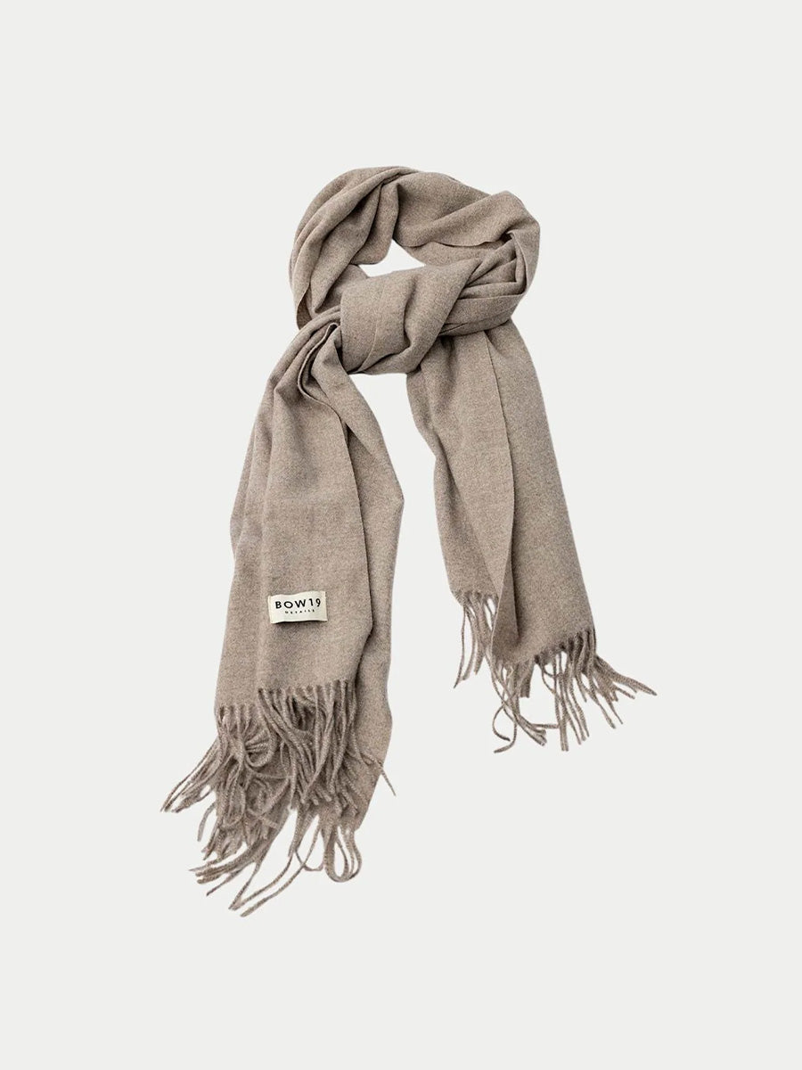 Soft Scarf, 68x190 cm, Beige Melange
