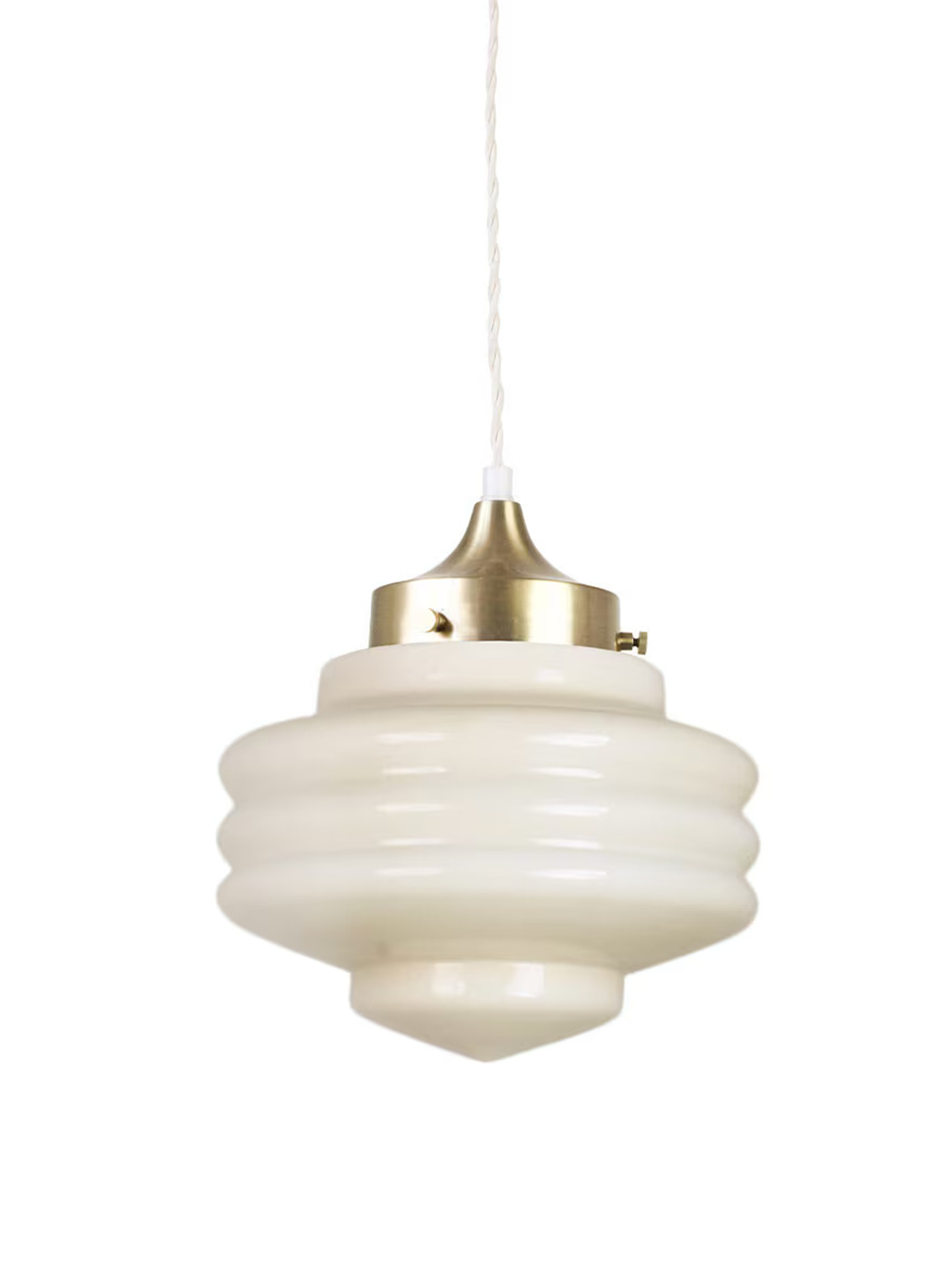 Valter Taklampa Opalglas, Beige