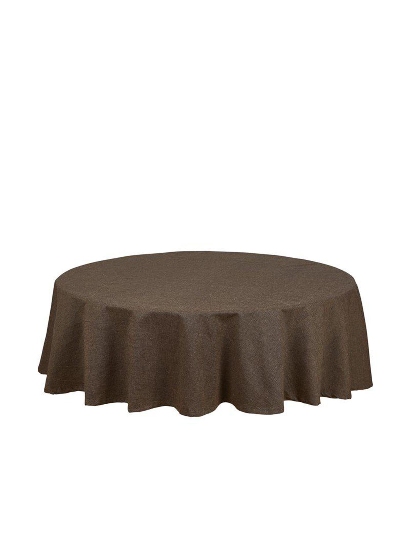 Vide Rund Duk, 160 cm, Nougat