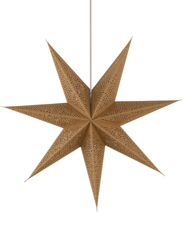 Adventsstjärna Cornelia 90, Brun