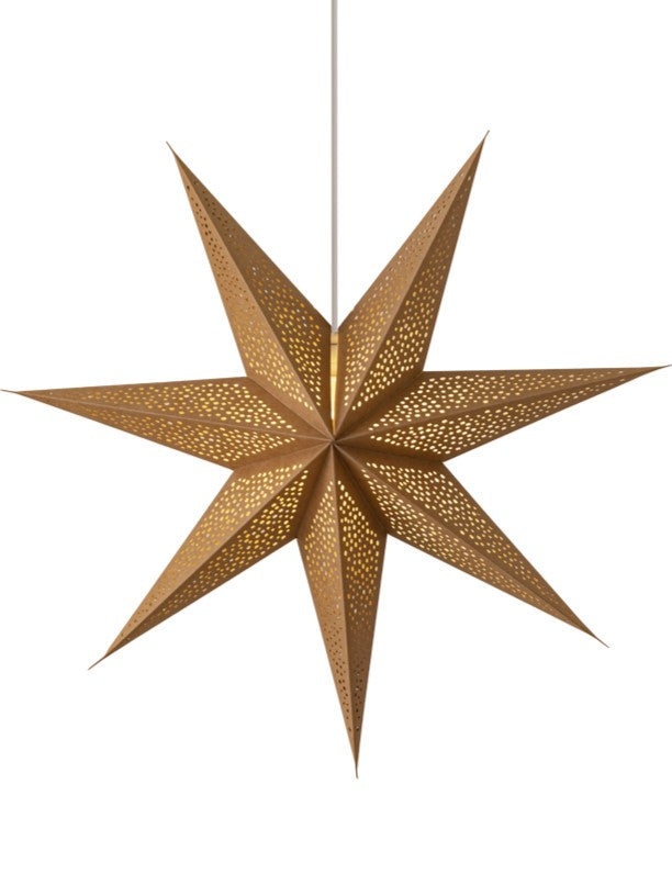 Adventsstjärna Cornelia 90, Brun