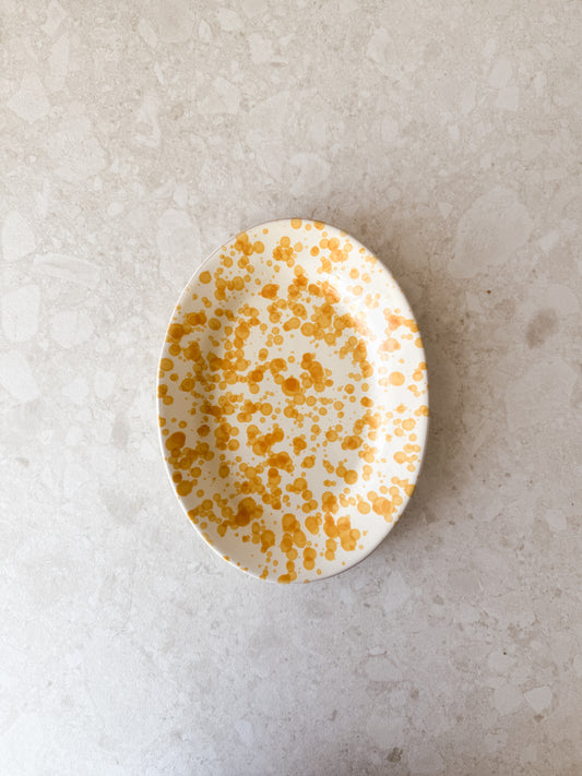 Spruzzi Serveringsfat 25 cm, Gul