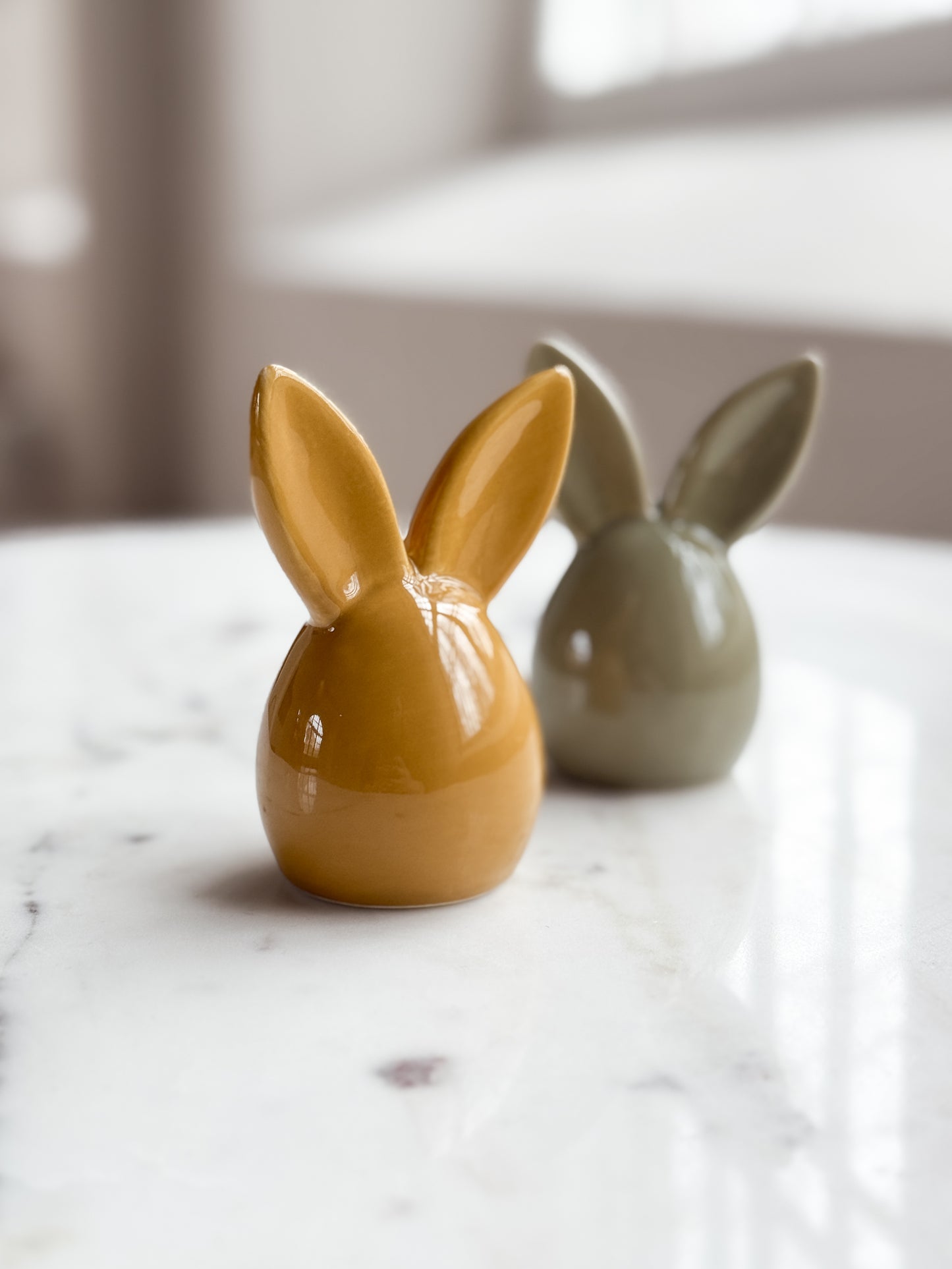 Påskdekoration Hare, Ockra
