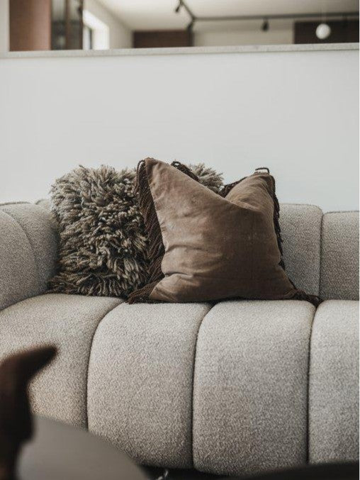 Frill Kuddfodral, 50x50 cm, Beige