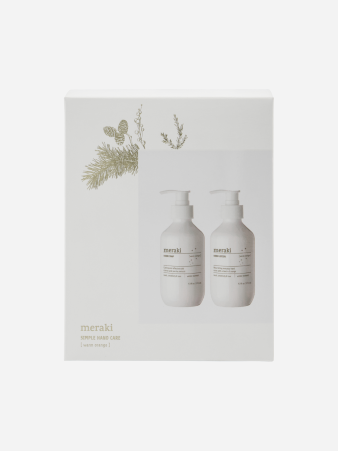 Meraki Gåvoset, Handtvål + Handcreme, Warm Orange
