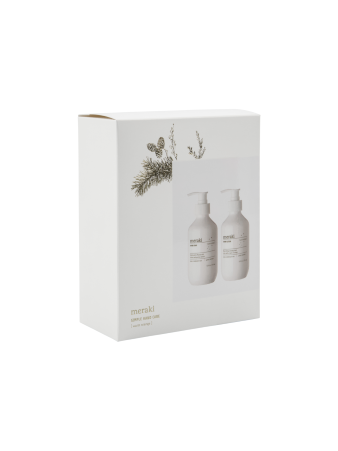 Meraki Gåvoset, Handtvål + Handcreme, Warm Orange