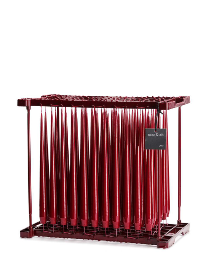 Ester & Erik Ljus, 32 cm, Nr44 - Wine Red, Lack