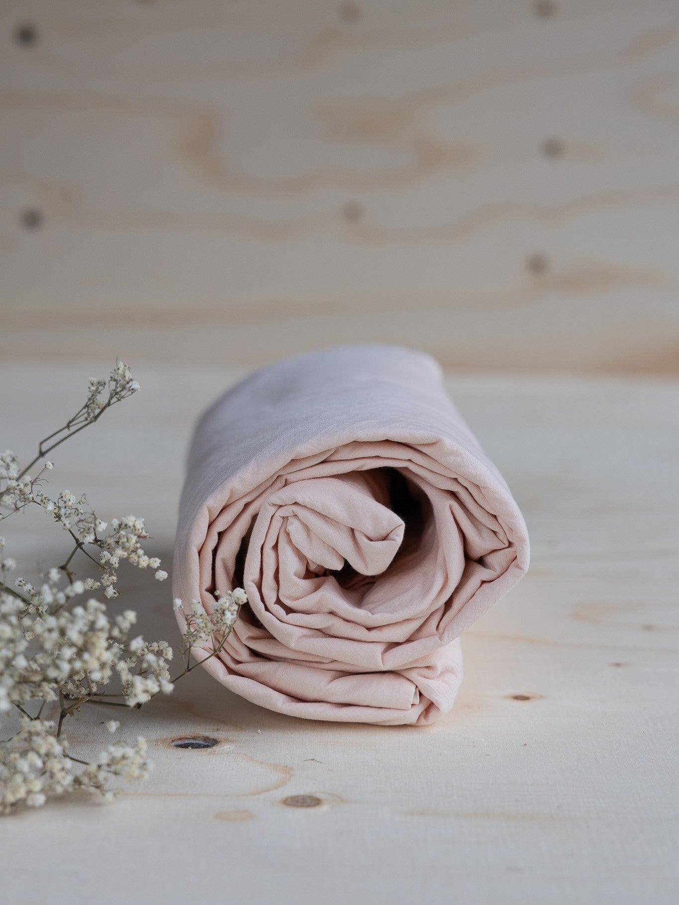 Crinkle Lakan, 240x260 cm, Nude Pink