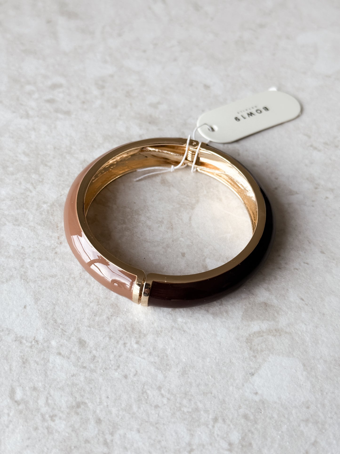 Adele Armband, Dark Caramel