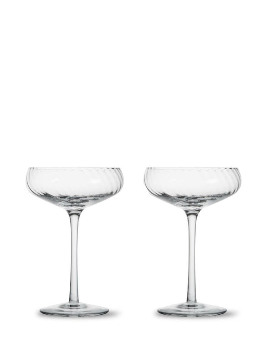 Opacity Champagnekupa, 2-pack, Clear