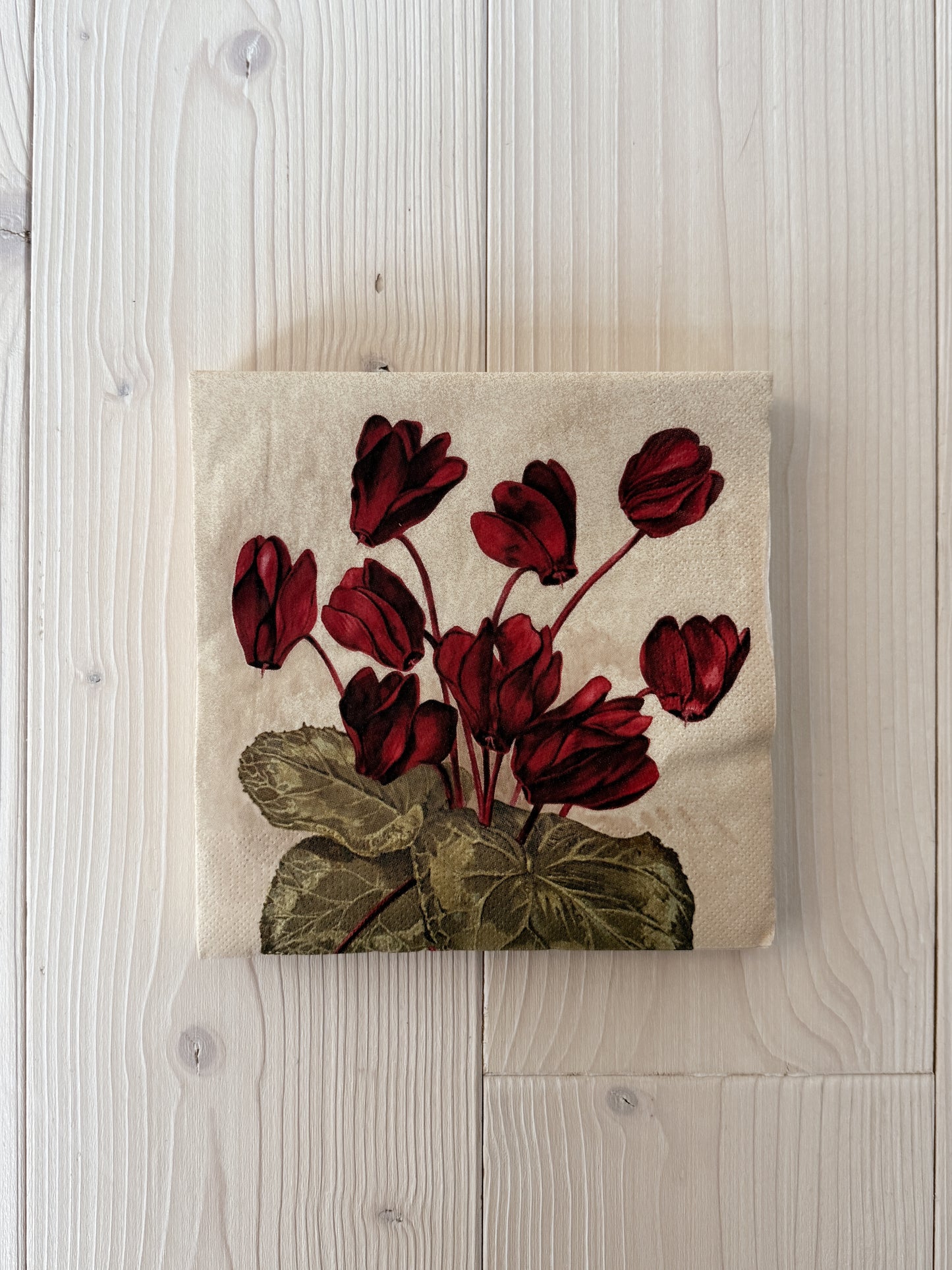 Pappersservetter, 20-pack, Cyklamen