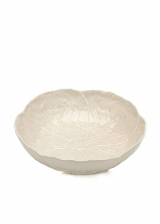 Cabbage Skål 22,5 cm, Offwhite