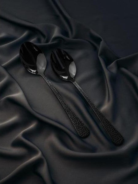 Frost Salladsbestick, Svart