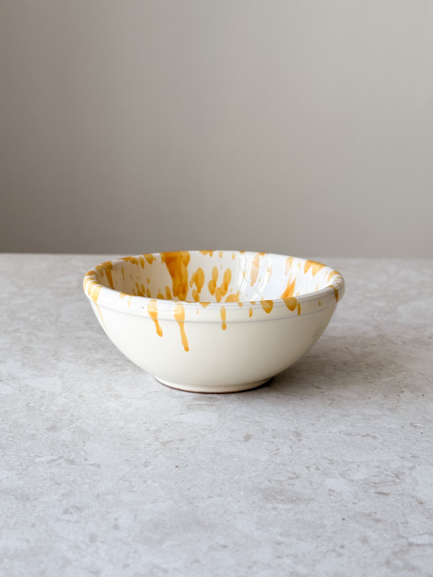 Spruzzi Skål 13 cm, Gul