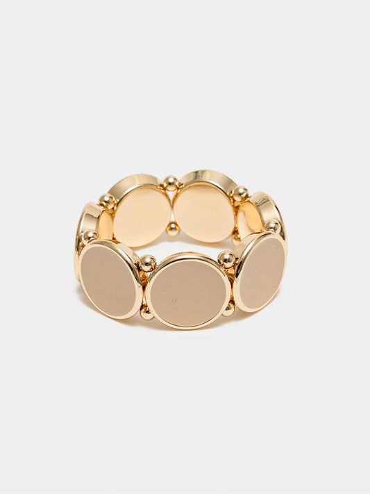 Ava Elastiskt Armband, Sand