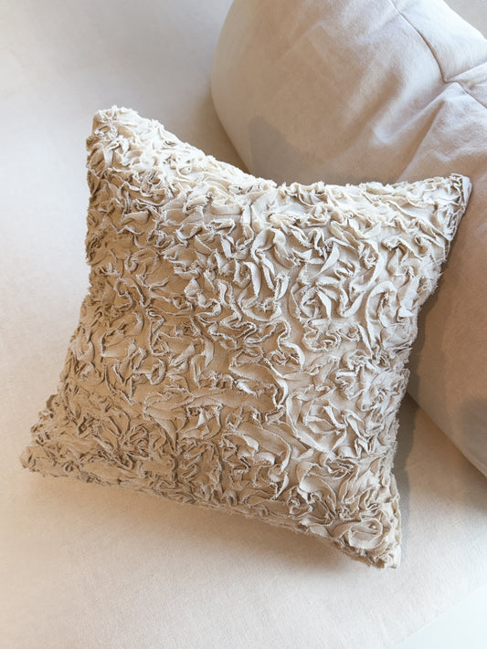 Ines Kuddfodral 45x45 cm, Sand